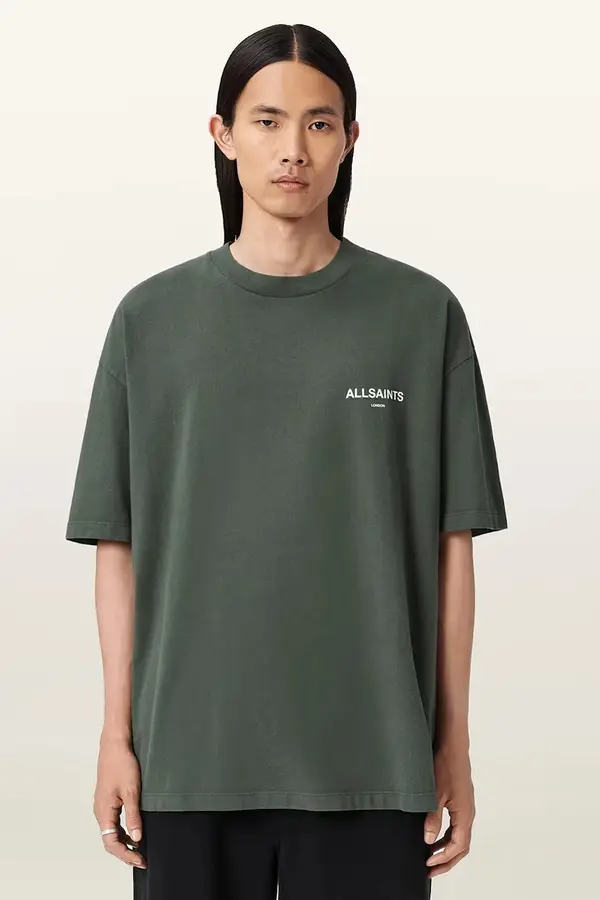 AllSaints Bombažna kratka majica AllSaints
