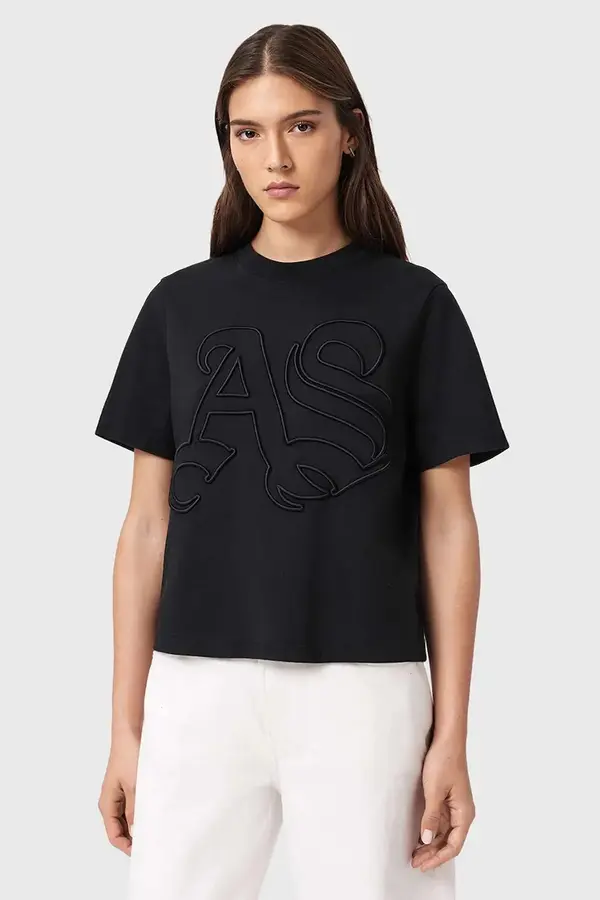 AllSaints Bombažna kratka majica AllSaints LISA