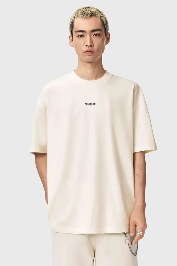 AllSaints Bombažna kratka majica AllSaints MIKRO