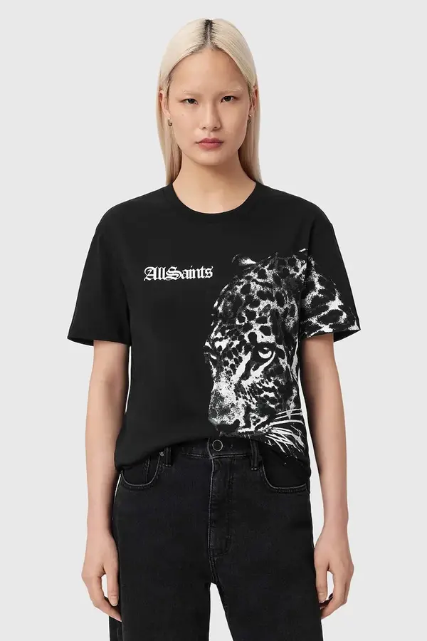 AllSaints Bombažna kratka majica AllSaints ZAYA