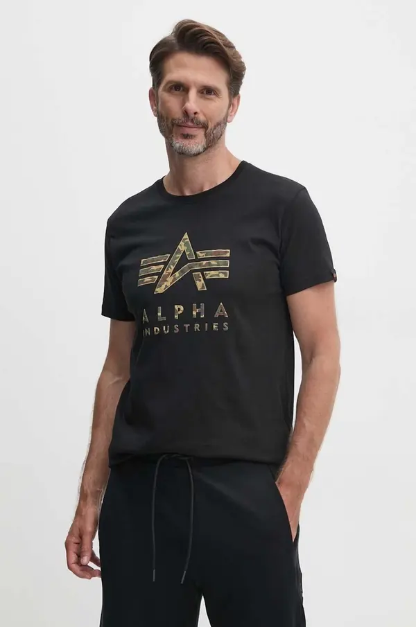 Alpha Industries Bombažna kratka majica Alpha Industries