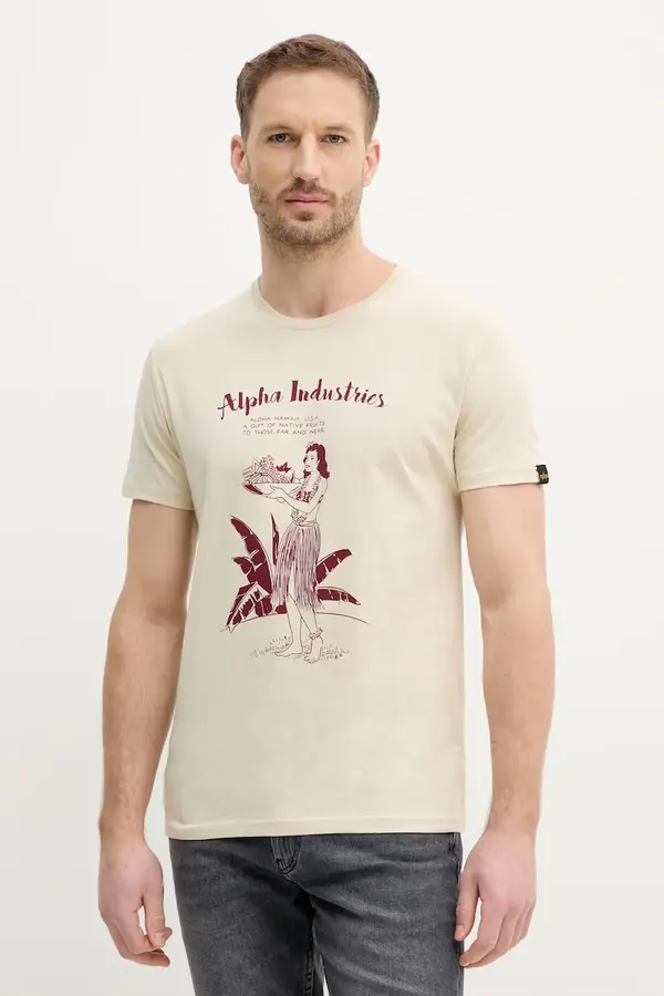 Alpha Industries Bombažna kratka majica Alpha Industries Alpha Hawaii T