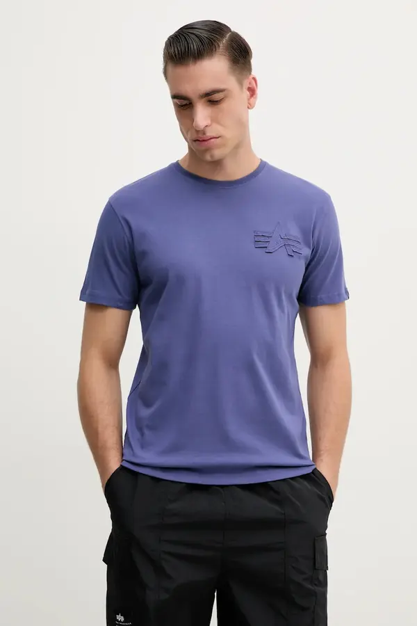 Alpha Industries Bombažna kratka majica Alpha Industries Coach T BE