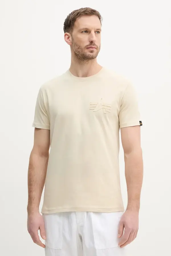 Alpha Industries Bombažna kratka majica Alpha Industries Coach T BE