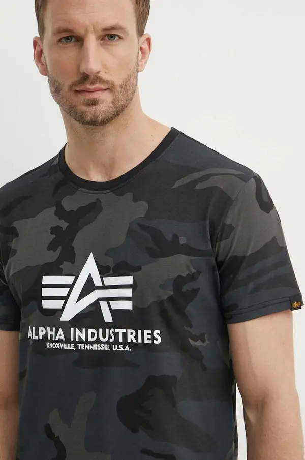 Alpha Industries Bombažna kratka majica Alpha Industries