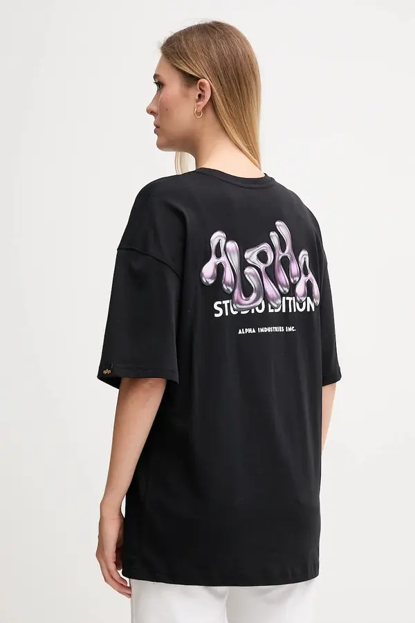 Alpha Industries Bombažna kratka majica Alpha Industries