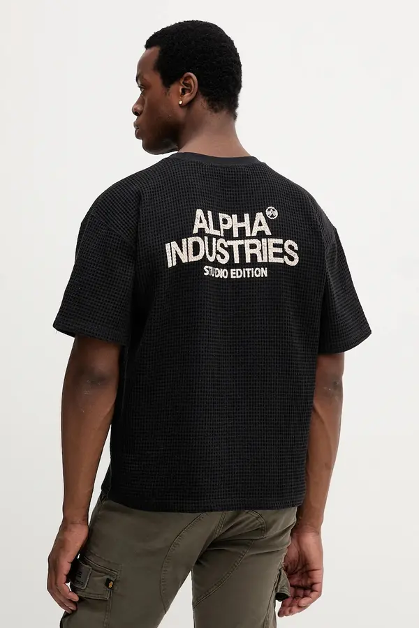 Alpha Industries Bombažna kratka majica Alpha Industries