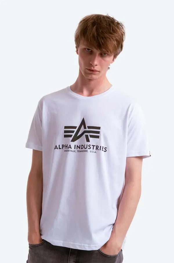 Alpha Industries Bombažna kratka majica Alpha Industries Rainbow Reflective