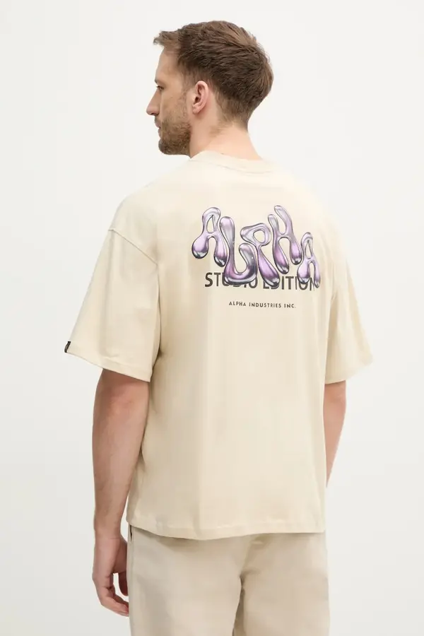 Alpha Industries Bombažna kratka majica Alpha Industries Studio Edition BP T
