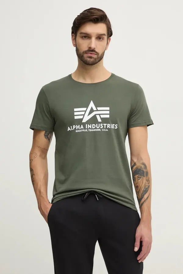 Alpha Industries Bombažna kratka majica Alpha Industries