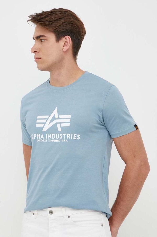 Alpha Industries Bombažna kratka majica Alpha Industries