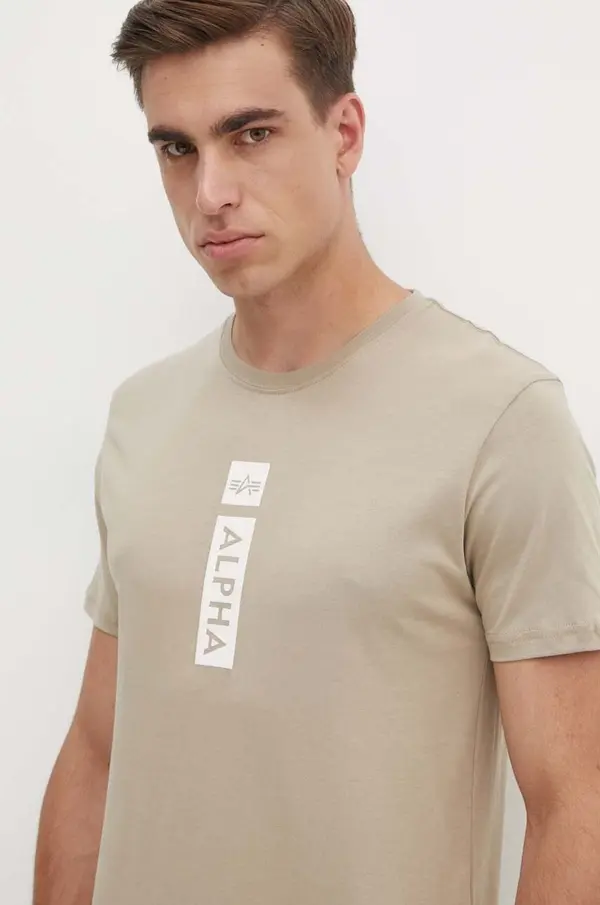 Alpha Industries Bombažna kratka majica Alpha Industries