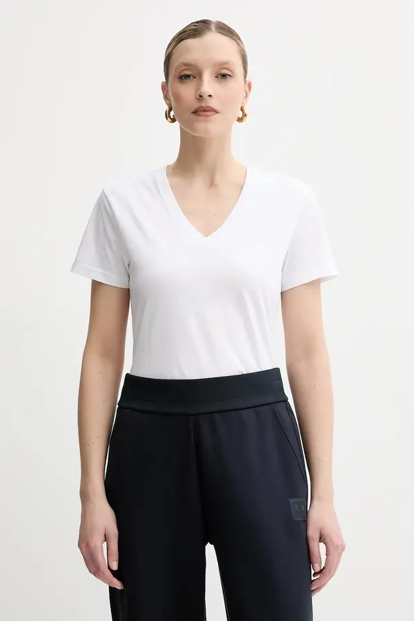 Armani Exchange Bombažna kratka majica Armani Exchange
