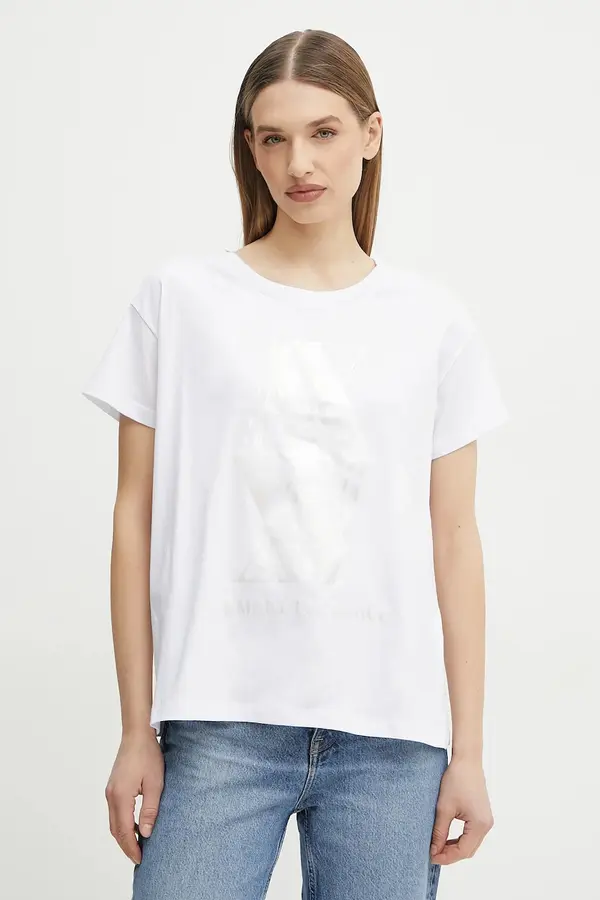 Armani Exchange Bombažna kratka majica Armani Exchange