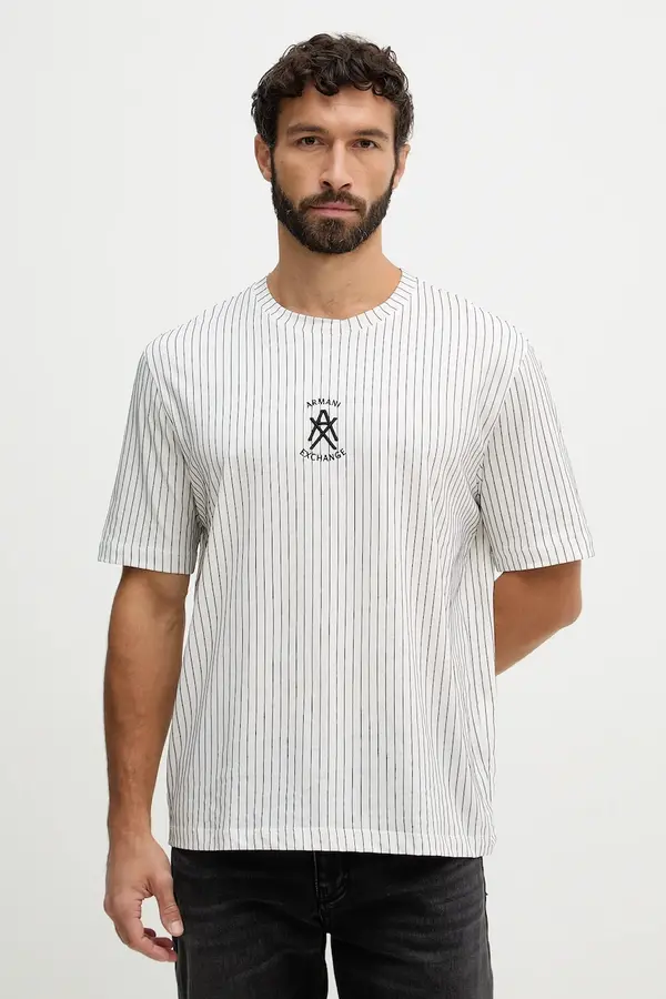 Armani Exchange Bombažna kratka majica Armani Exchange