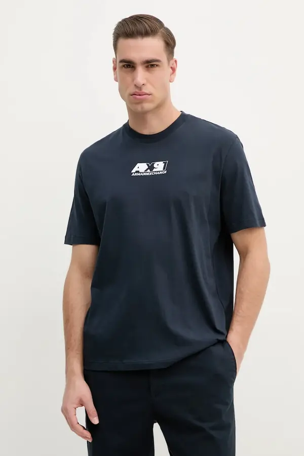 Armani Exchange Bombažna kratka majica Armani Exchange