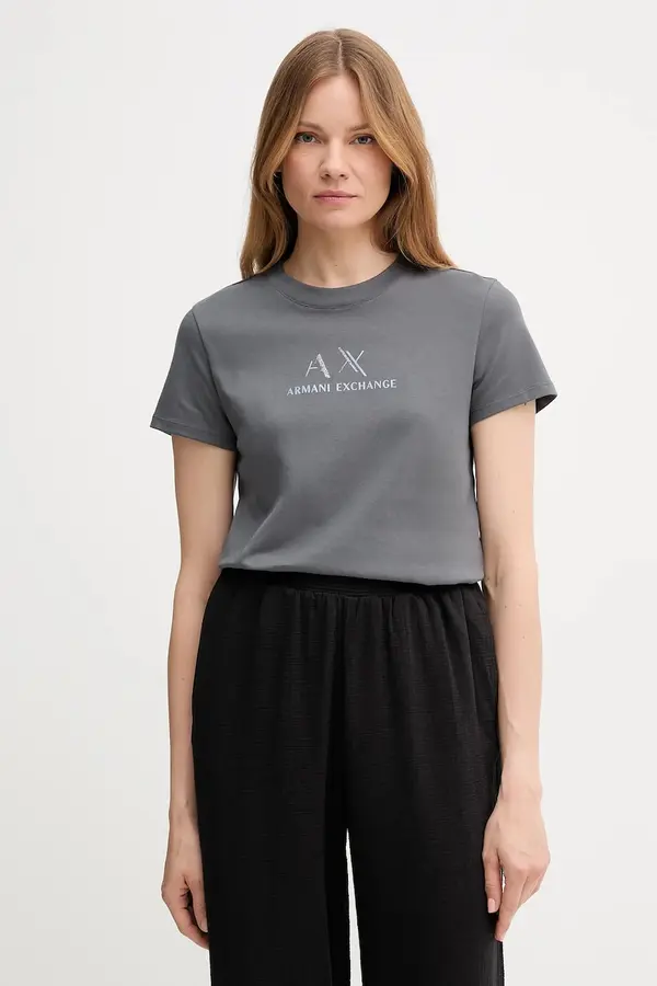 Armani Exchange Bombažna kratka majica Armani Exchange