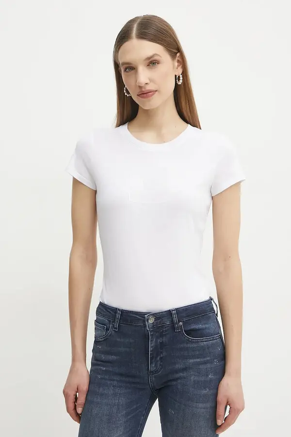 Armani Exchange Bombažna kratka majica Armani Exchange