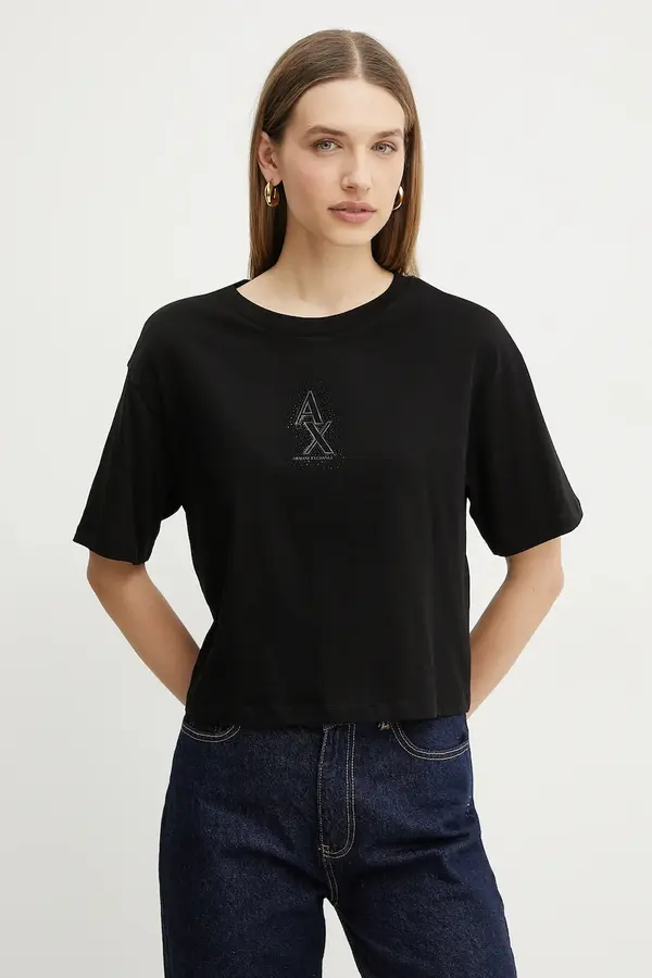 Armani Exchange Bombažna kratka majica Armani Exchange