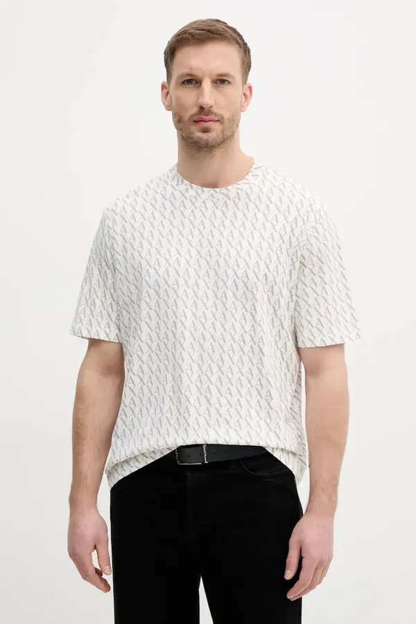 Armani Exchange Bombažna kratka majica Armani Exchange