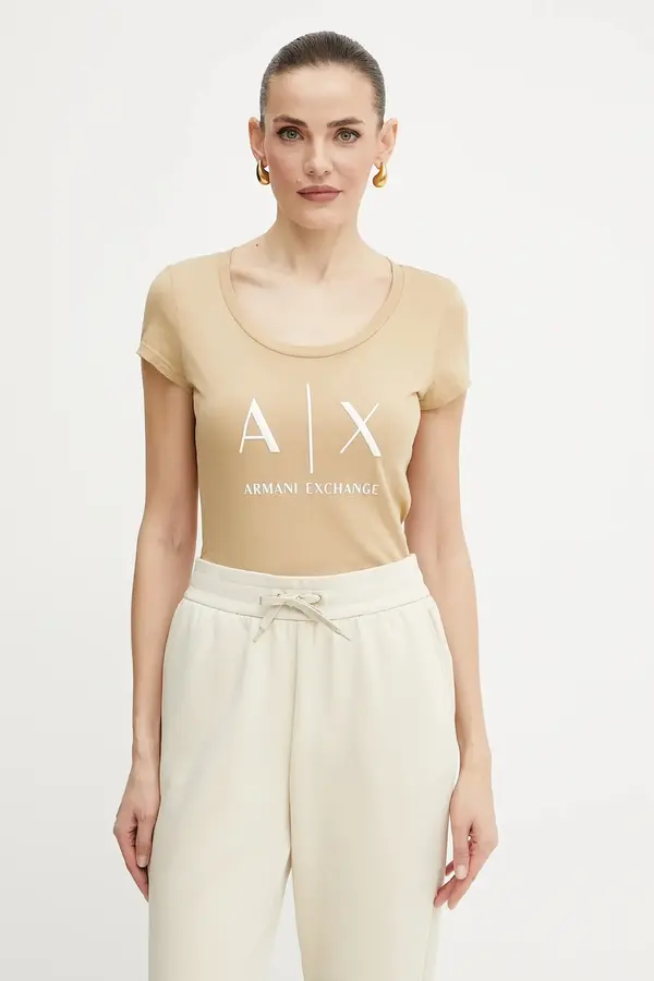 Armani Exchange Bombažna kratka majica Armani Exchange
