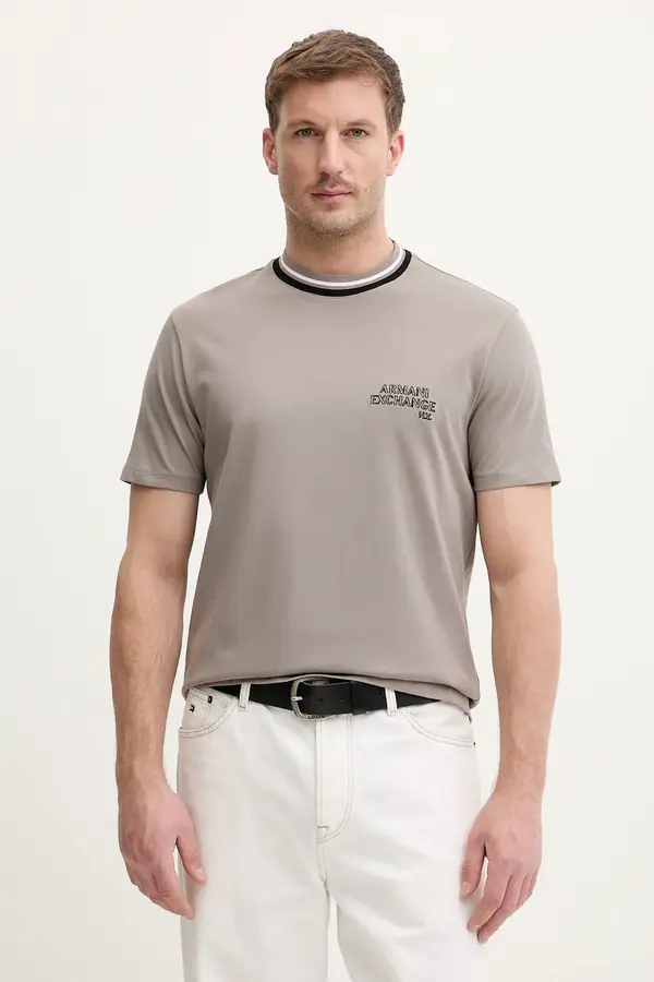 Armani Exchange Bombažna kratka majica Armani Exchange