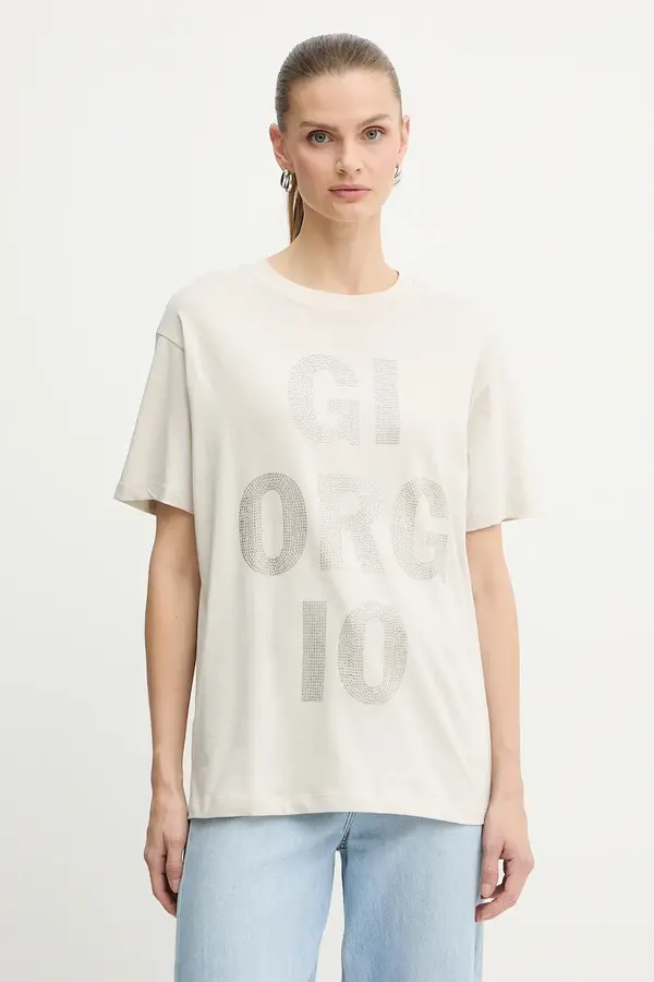 Armani Exchange Bombažna kratka majica Armani Exchange