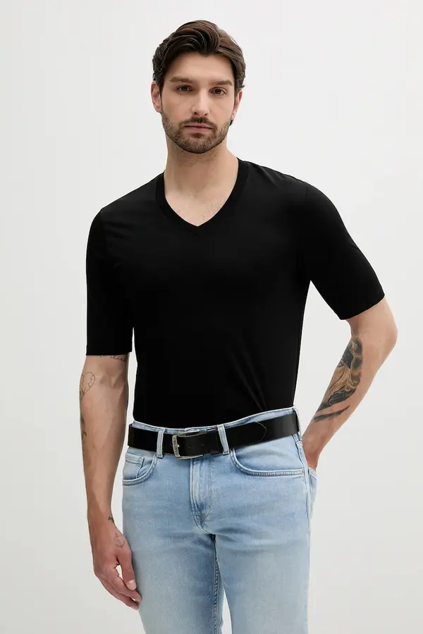 Armani Exchange Bombažna kratka majica Armani Exchange