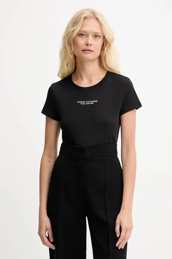 Armani Exchange Bombažna kratka majica Armani Exchange