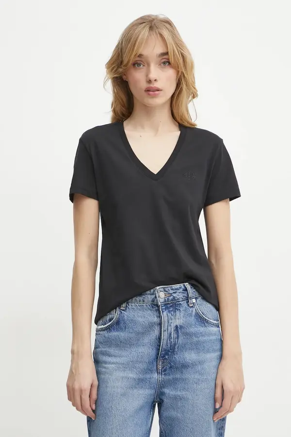 Armani Exchange Bombažna kratka majica Armani Exchange