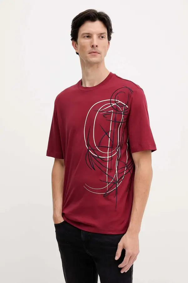 Armani Exchange Bombažna kratka majica Armani Exchange