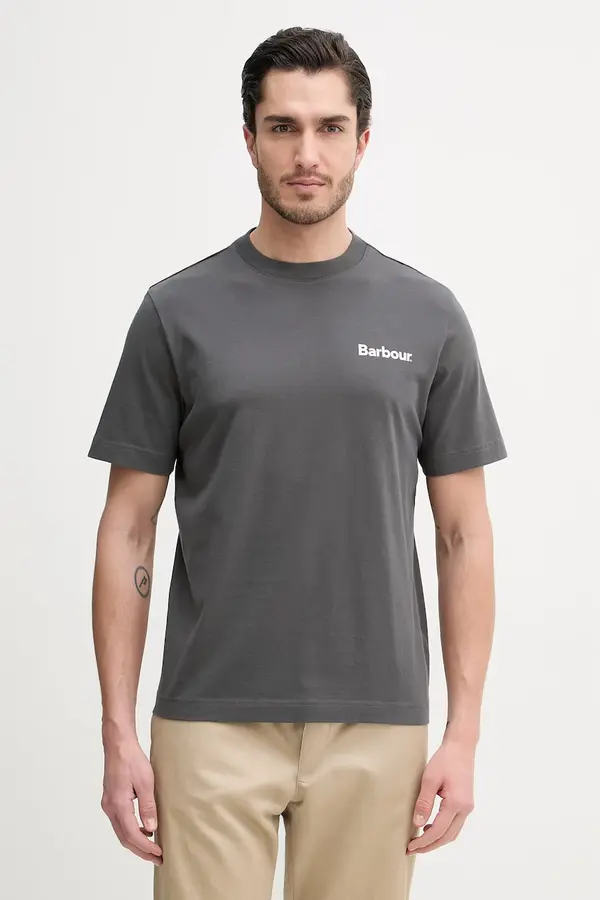 Barbour Bombažna kratka majica Barbour
