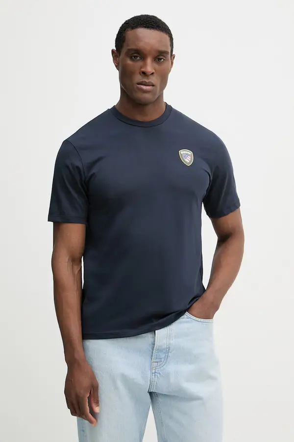 Blauer Bombažna kratka majica Blauer FAXON