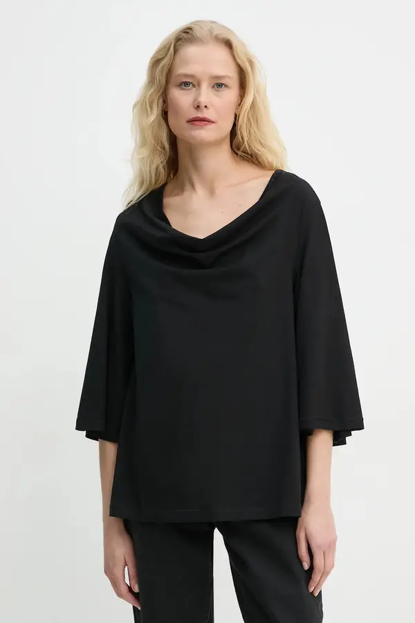 By Malene Birger Bombažna kratka majica By Malene Birger BRYAR