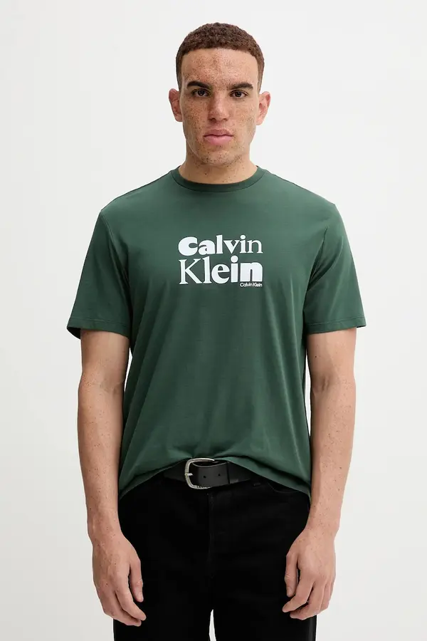 Calvin Klein Bombažna kratka majica Calvin Klein