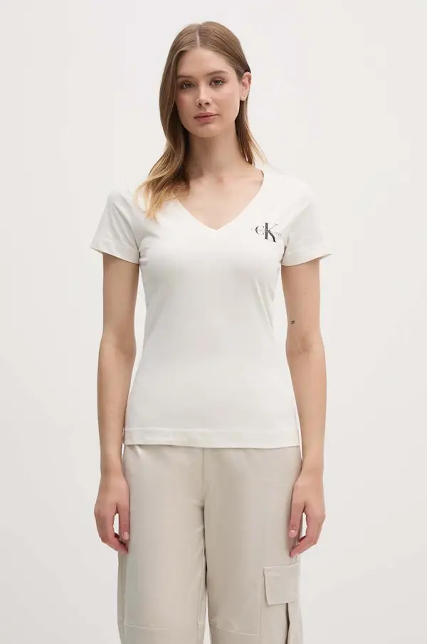 Calvin Klein Jeans Bombažna kratka majica Calvin Klein Jeans 2-pack