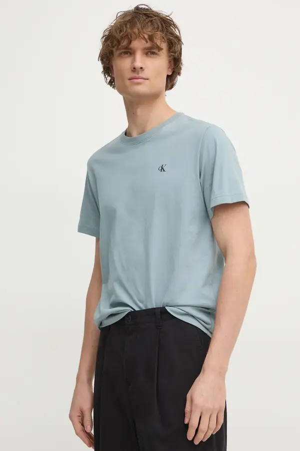 Calvin Klein Jeans Bombažna kratka majica Calvin Klein Jeans