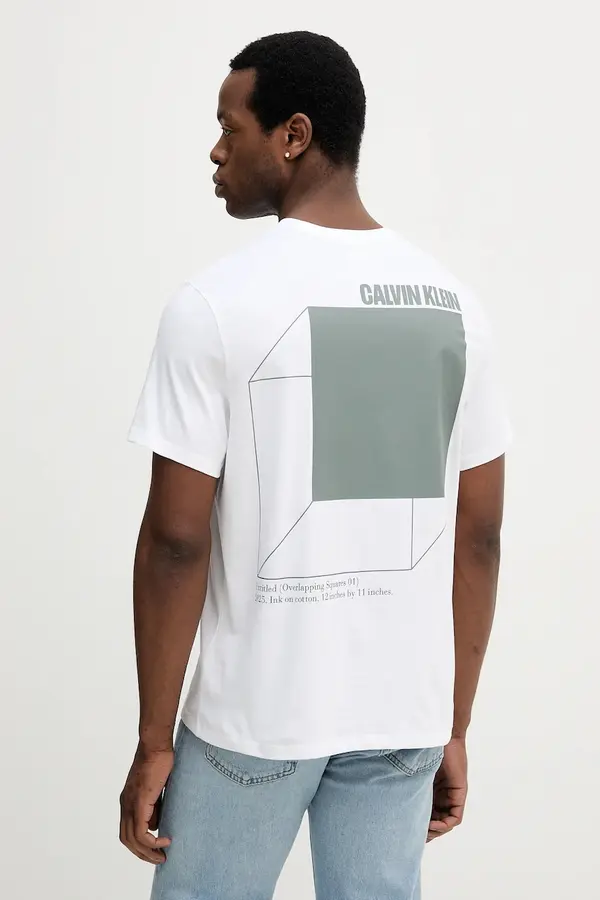 Calvin Klein Jeans Bombažna kratka majica Calvin Klein Jeans