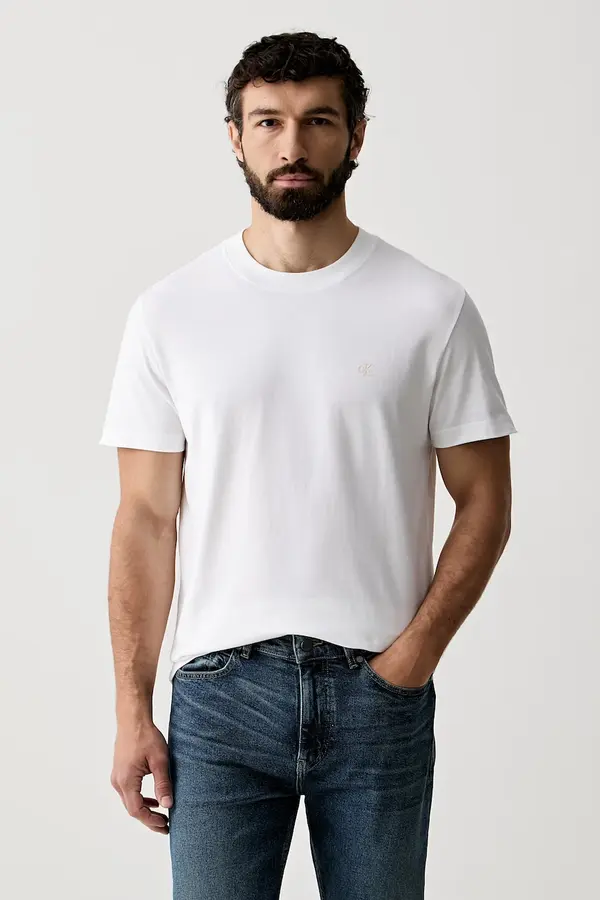 Calvin Klein Jeans Bombažna kratka majica Calvin Klein Jeans