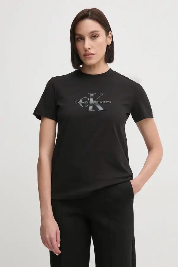 Calvin Klein Jeans Bombažna kratka majica Calvin Klein Jeans