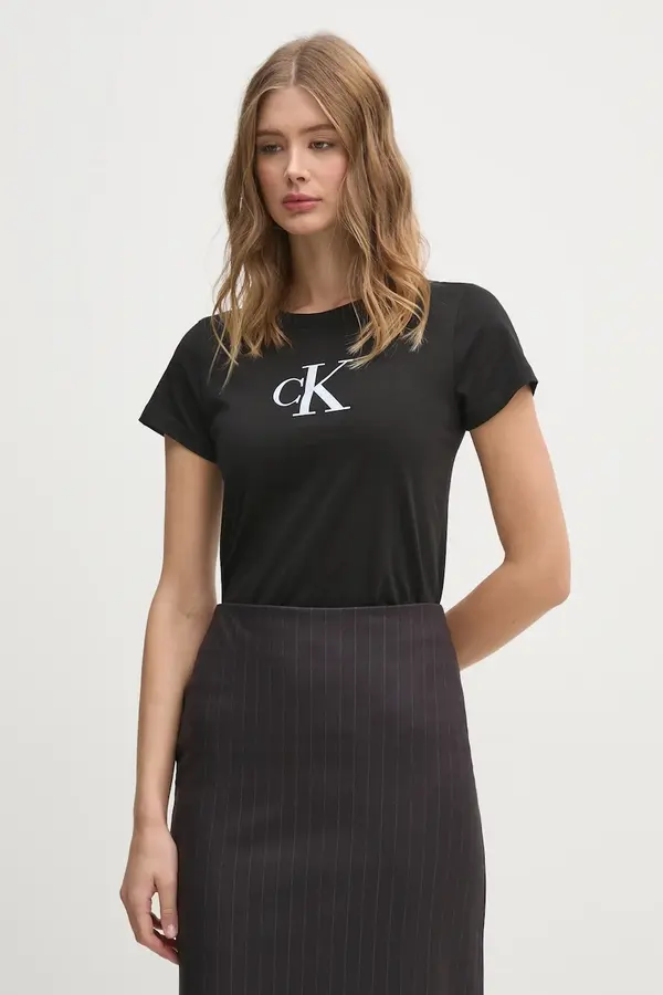 Calvin Klein Jeans Bombažna kratka majica Calvin Klein Jeans