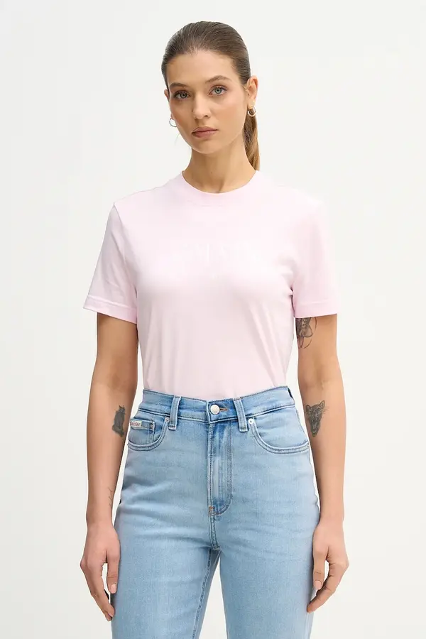 Calvin Klein Jeans Bombažna kratka majica Calvin Klein Jeans