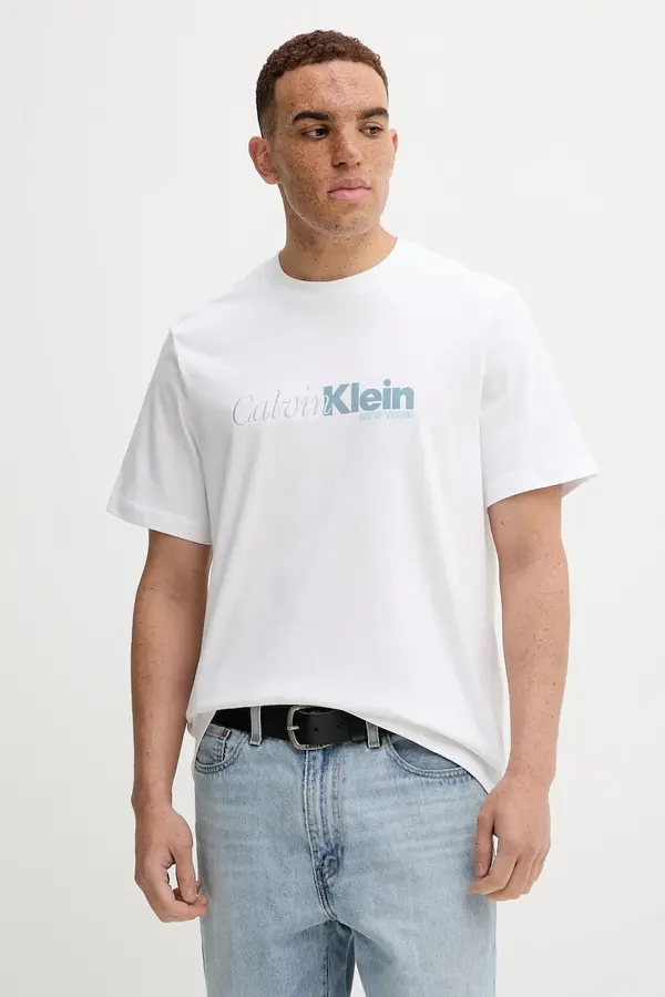 Calvin Klein Bombažna kratka majica Calvin Klein