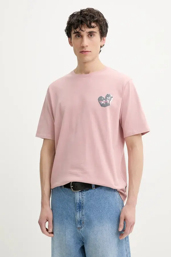 Desigual Bombažna kratka majica Desigual ROSA
