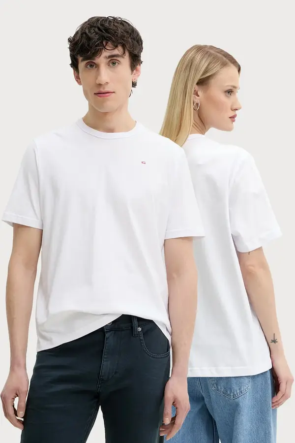 Diesel Bombažna kratka majica Diesel T-ADJUST-MICRODIV T-SHIRT