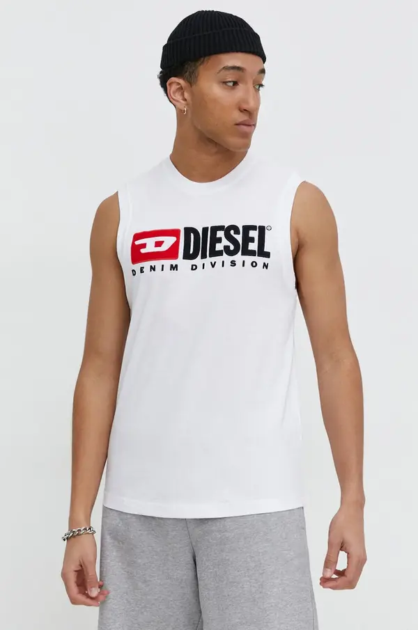 Diesel Bombažna kratka majica Diesel