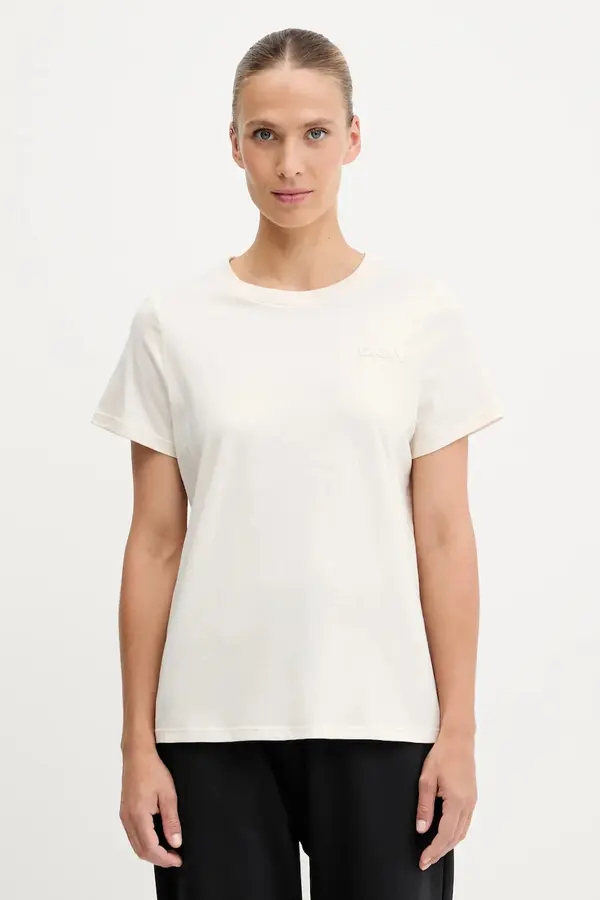 DKNY Bombažna kratka majica Dkny