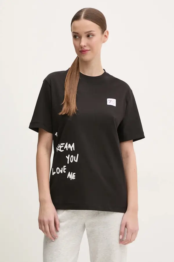 EA7 Emporio Armani Bombažna kratka majica EA7 Emporio Armani