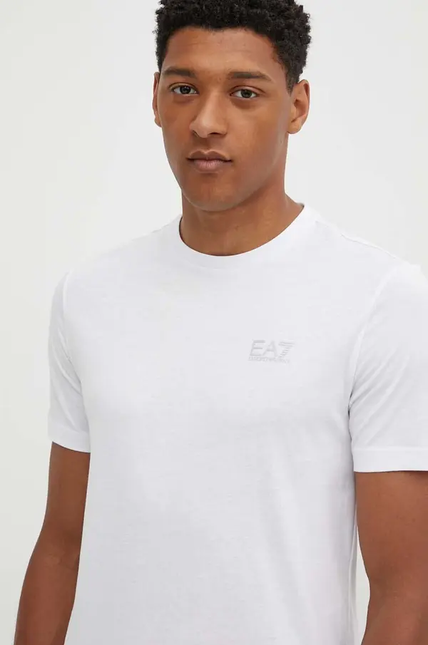 EA7 Emporio Armani Bombažna kratka majica EA7 Emporio Armani