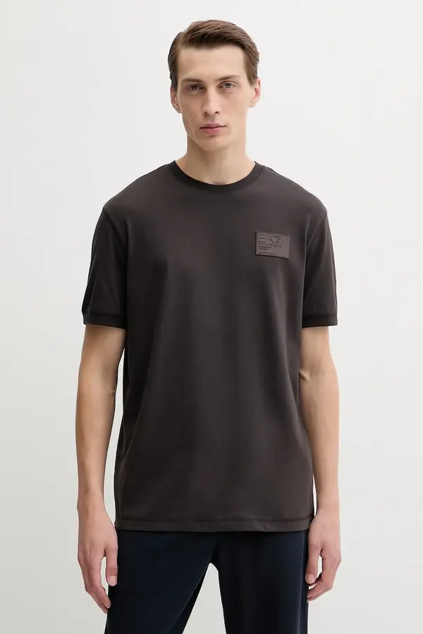 EA7 Emporio Armani Bombažna kratka majica EA7 Emporio Armani